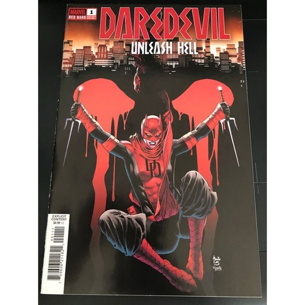 Daredevil: Unleash Hell-Red Band #1 UNREAD NM 1st App Lady Muse!